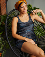 Load image into Gallery viewer, Globe Trotter Fold - Paradisefold 100% Silk Hair Wrap Hair Accessory