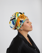 Load image into Gallery viewer, Paradisefold Silk Hair Wrap Head Wrap Turban