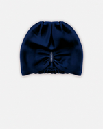Load image into Gallery viewer, Ocean Turban silk turban, reversible design showing second print