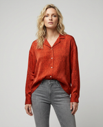 Load image into Gallery viewer, Reign Blouse & Overshirt - Paradisefold Silk Overshirt