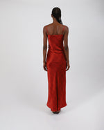 Load image into Gallery viewer, Paradisefold silk dress