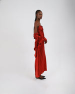 Load image into Gallery viewer, Paradisefold silk dress