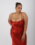 Load image into Gallery viewer, Paradisefold silk dress