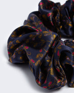 Load image into Gallery viewer, Regal Triptych - Paradisefold 100% Silk Hair Ties Fashion Hair Accessory