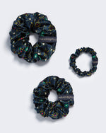 Load image into Gallery viewer, Court Triptych - Paradisefold Silk Hair Tie