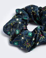 Load image into Gallery viewer, Court Triptych - Paradisefold Silk Hair Tie