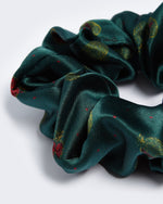 Load image into Gallery viewer, Pomegranate Triptych - Paradisefold 100% Silk Hair Ties Fashion Hair Accessory