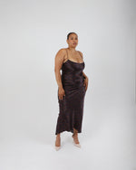 Load image into Gallery viewer, Paradisefold silk dress