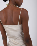 Load image into Gallery viewer, Paradisefold silk dress