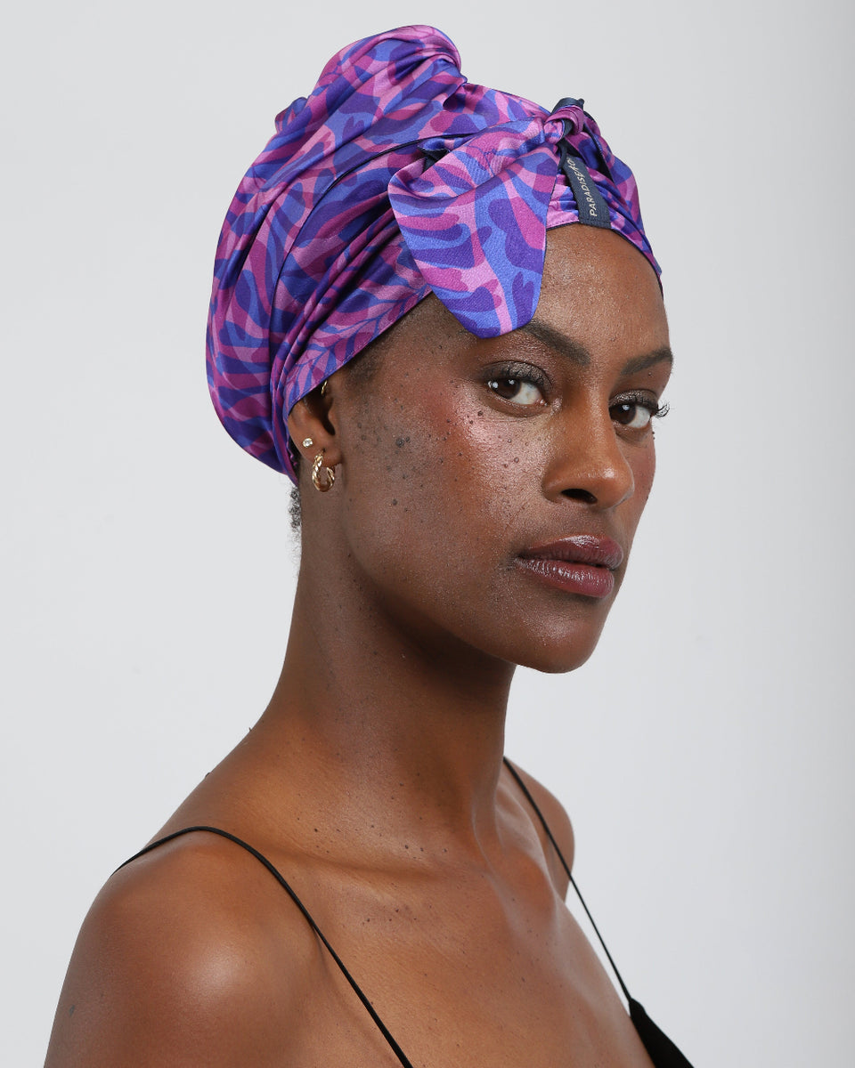 Oceania Fold - Paradisefold 100% Silk Hair Wrap Hair Accessory