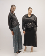 Load and play video in Gallery viewer, Float Shirt & Overshirt - Paradisefold Silk Shirt and Overshirt