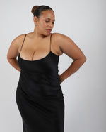 Load image into Gallery viewer, Paradisefold silk dress