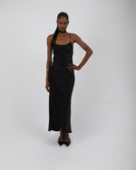 Load image into Gallery viewer, Paradisefold silk dress