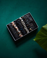 Load image into Gallery viewer, Tied Up 2 Silk Hair Ties Paradisefold