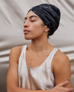 Load image into Gallery viewer, Visions Turban - Paradisefold 100% Silk Hair Wrap Hair Accessory