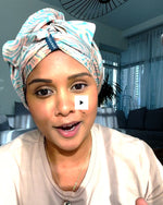 Load and play video in Gallery viewer, Paradisefold Silk Hairwrap