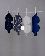 Load and play video in Gallery viewer, Energy Cloud - Paradisefold Silk Sleepmask