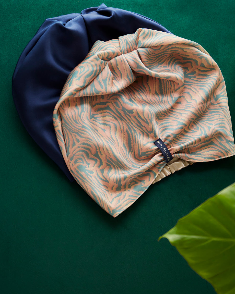 Dazed Turban - Paradisefold 100% Silk Hair Wrap Hair Accessory - Pastel ...