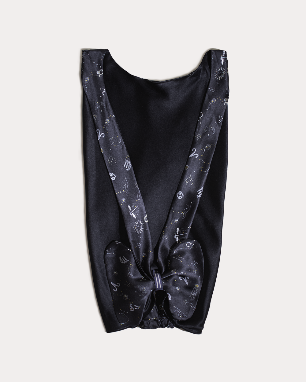 A Little Bit of Reality silk hair wrap for sleeping, by Paradisefold handmade in London