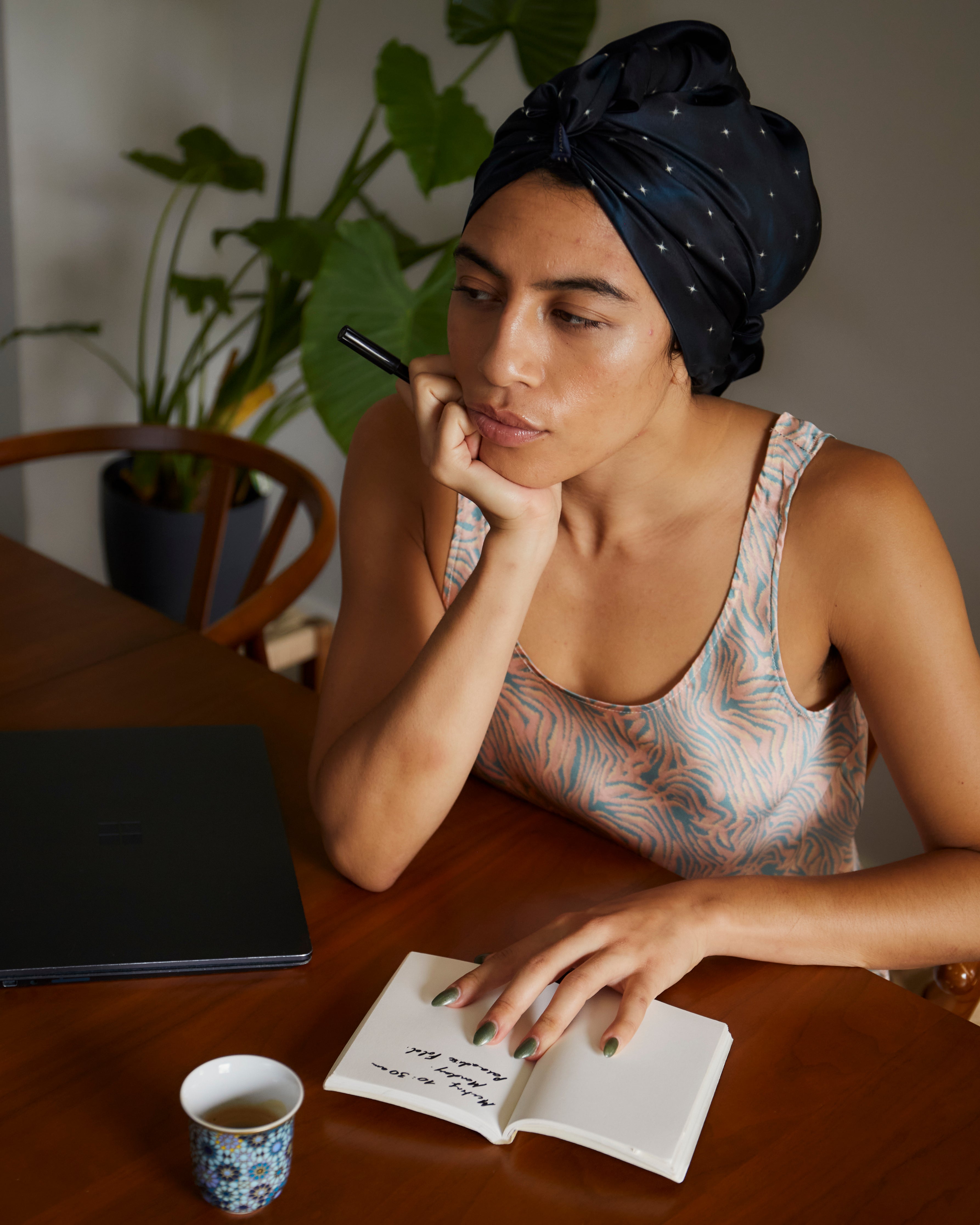  Paradisefold Silk Hair Wrap