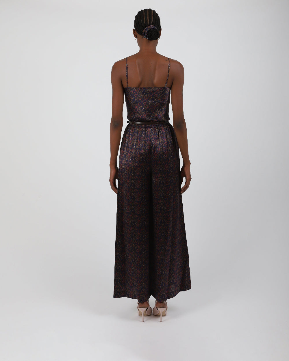 Paradisefold silk trouser