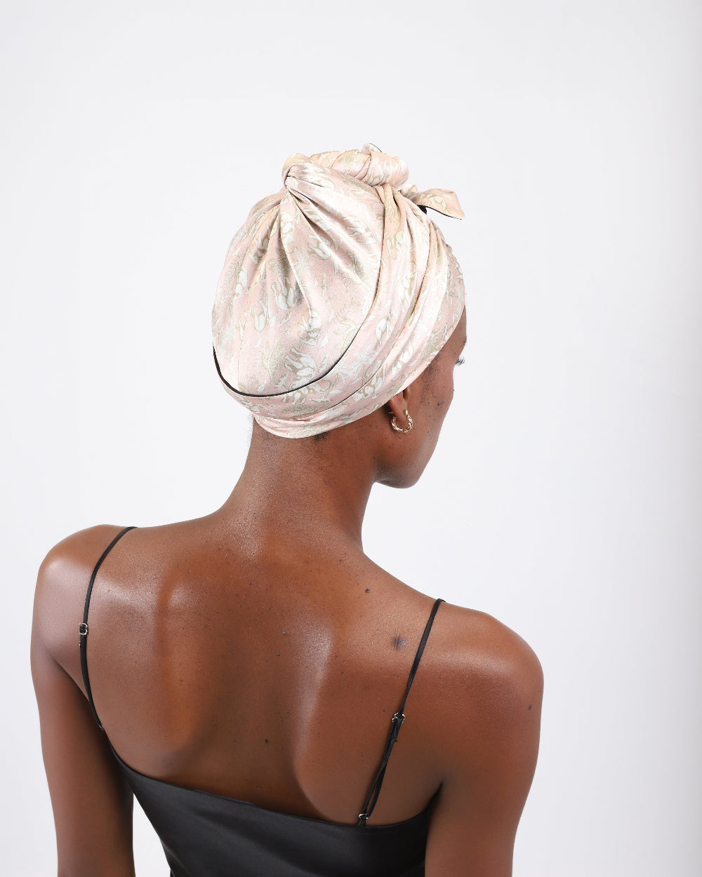paradisefold silk hair wrap head wrap fold turban