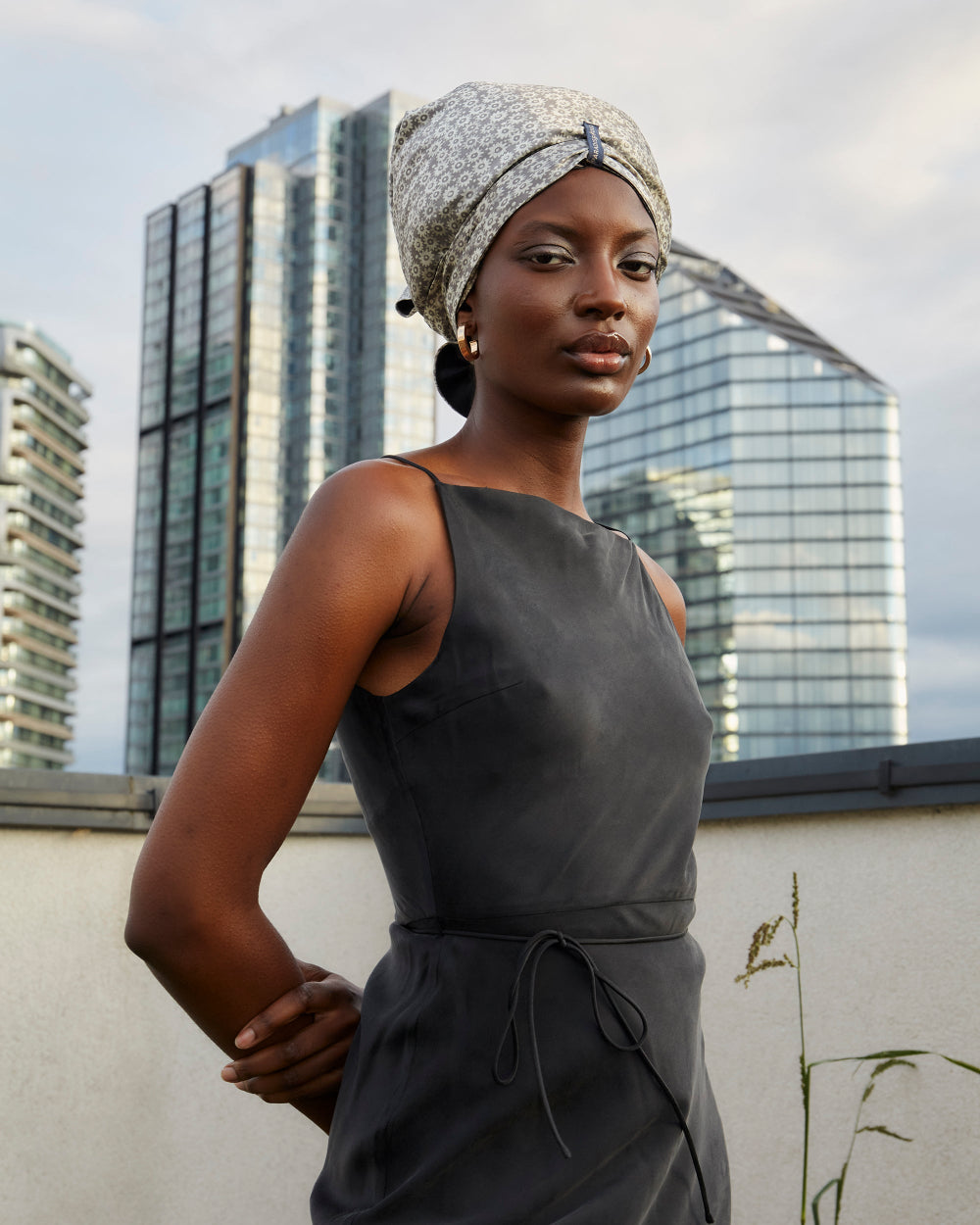  Paradisefold Silk Hair Wrap