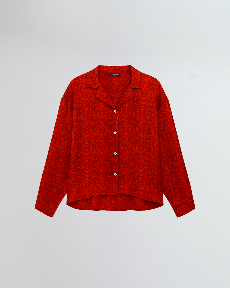 Paradisefold silk shirt