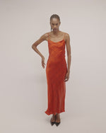 Load and play video in Gallery viewer, Plato's Diary - Paradisefold Silk Slip Dress
