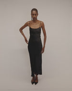 Load and play video in Gallery viewer, Shadow Theory - Paradisefold Silk Slip Dress
