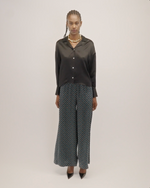 Load and play video in Gallery viewer, Empress Palazzo - Paradisefold Wide Silk Trousers
