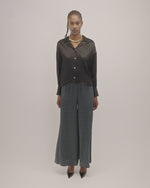 Load and play video in Gallery viewer, Empress Palazzo - Paradisefold Wide Silk Trousers
